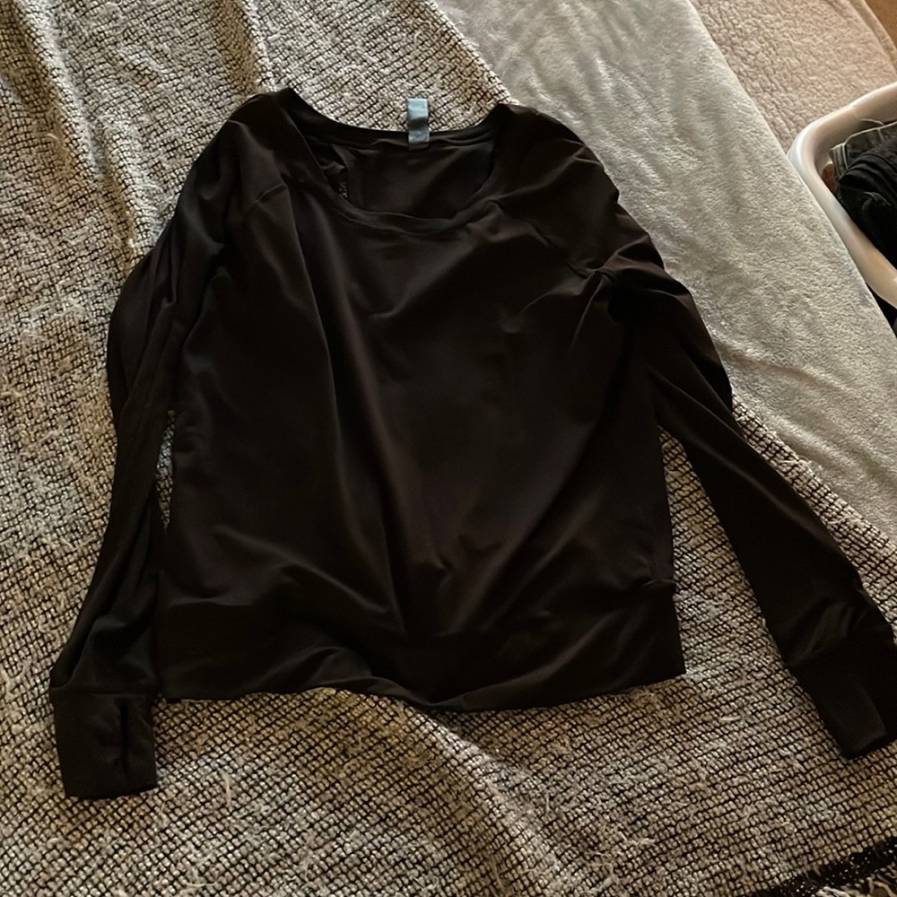 Black long sleeve shirt